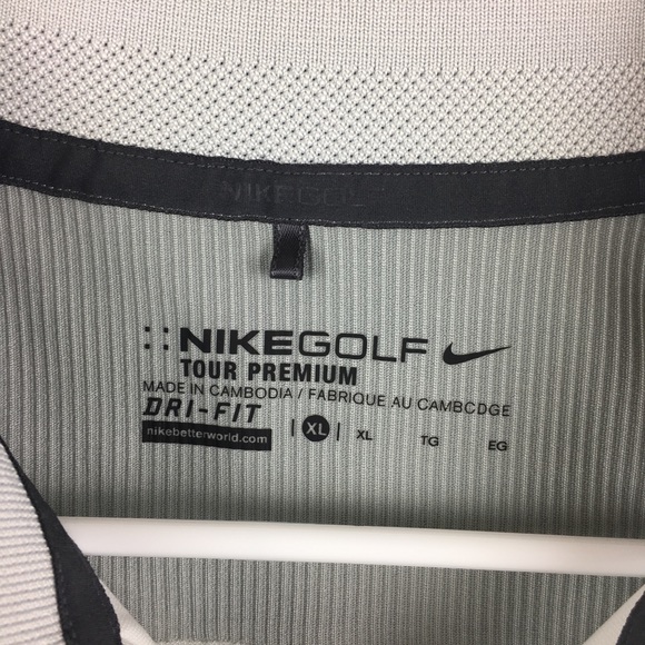 Men's Nike Golf Dri-Fit Tour Premium Shirt - Picture 3 of 3
